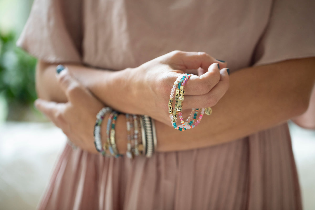 Warrior  Beaded Bracelet - Little Words Project